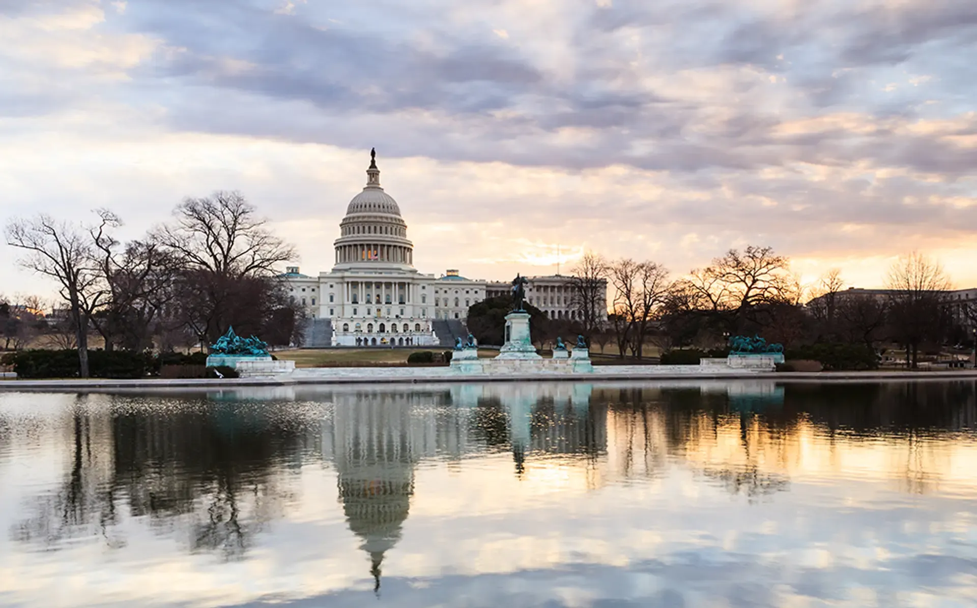 Shutterstock-Captiol Building and Reflection
