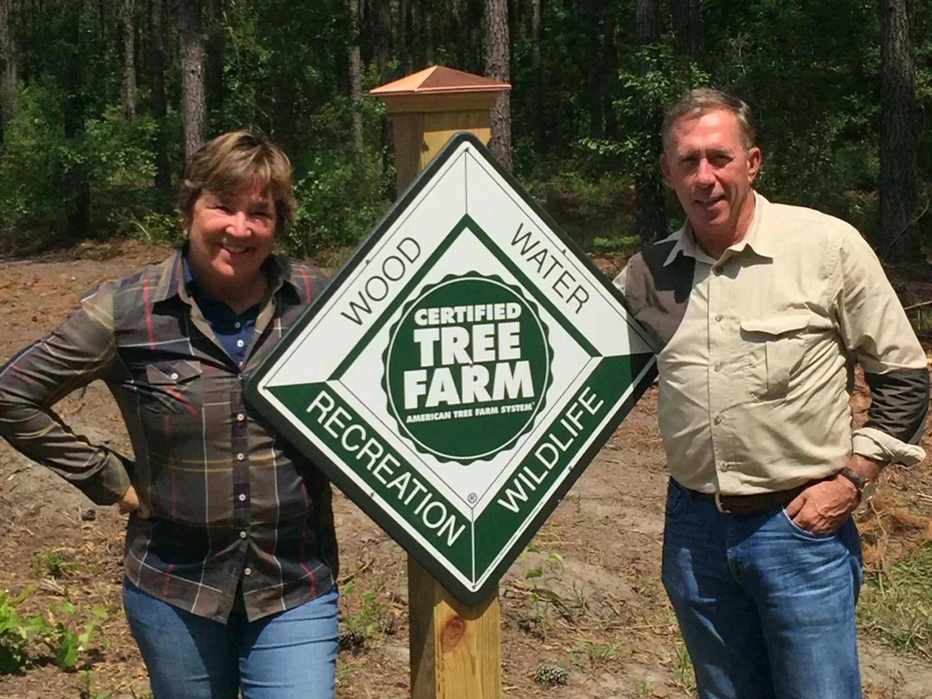 Pam and Jim Porter (landowners, SC)