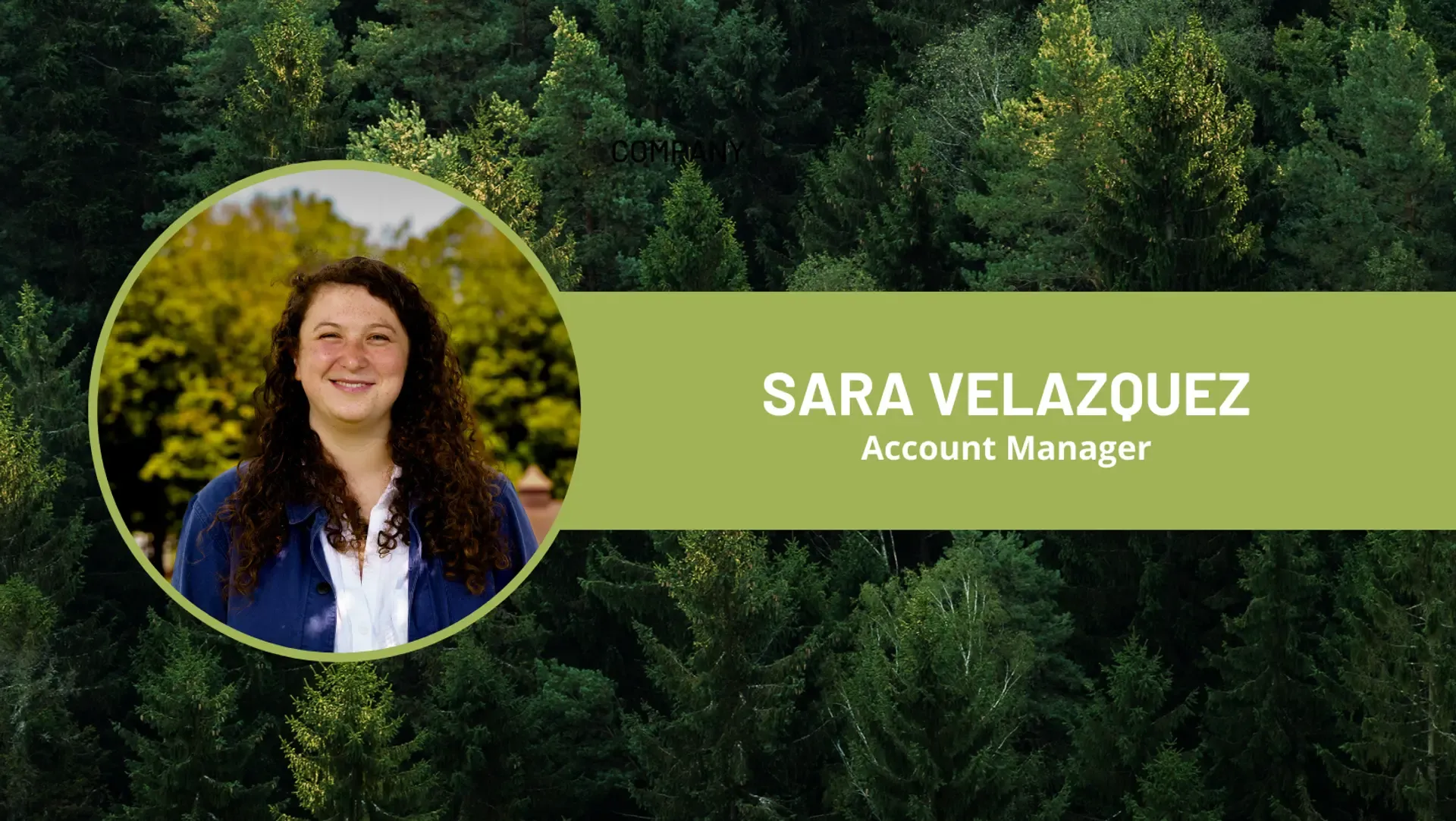 Sara Velazquez, Account Manager