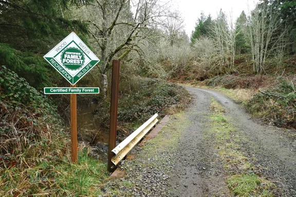 Family Forest Sign and Atfs