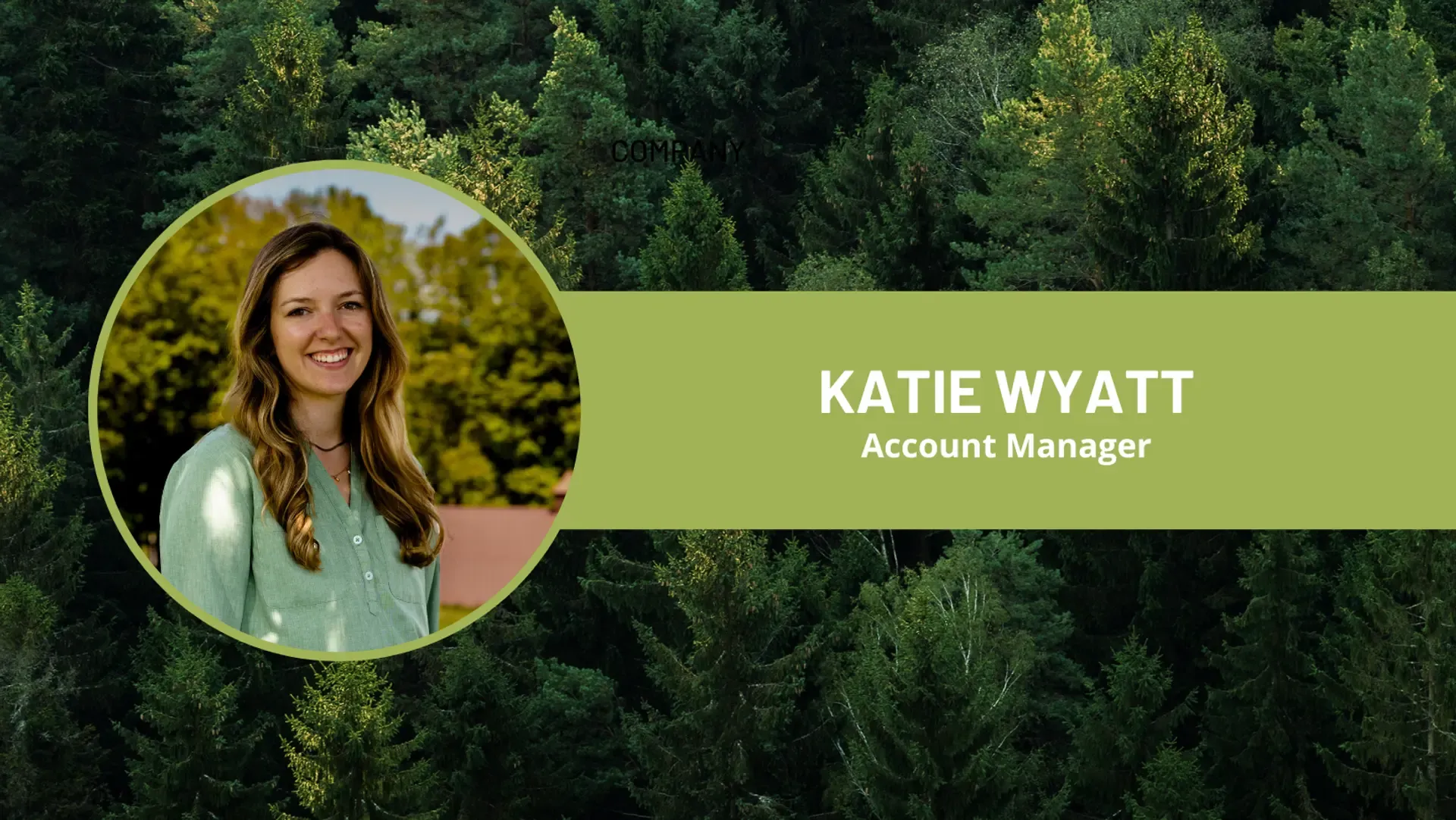 Katie Wyatt, Account Manager for Landowner Success