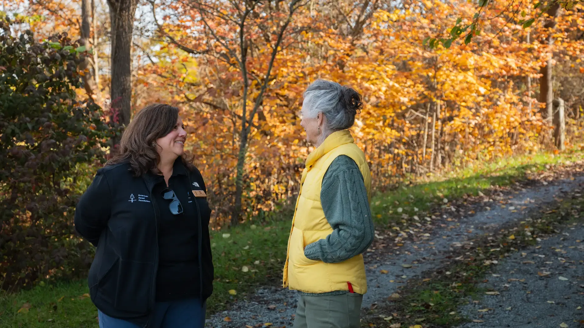 Rita and Kathy Talking